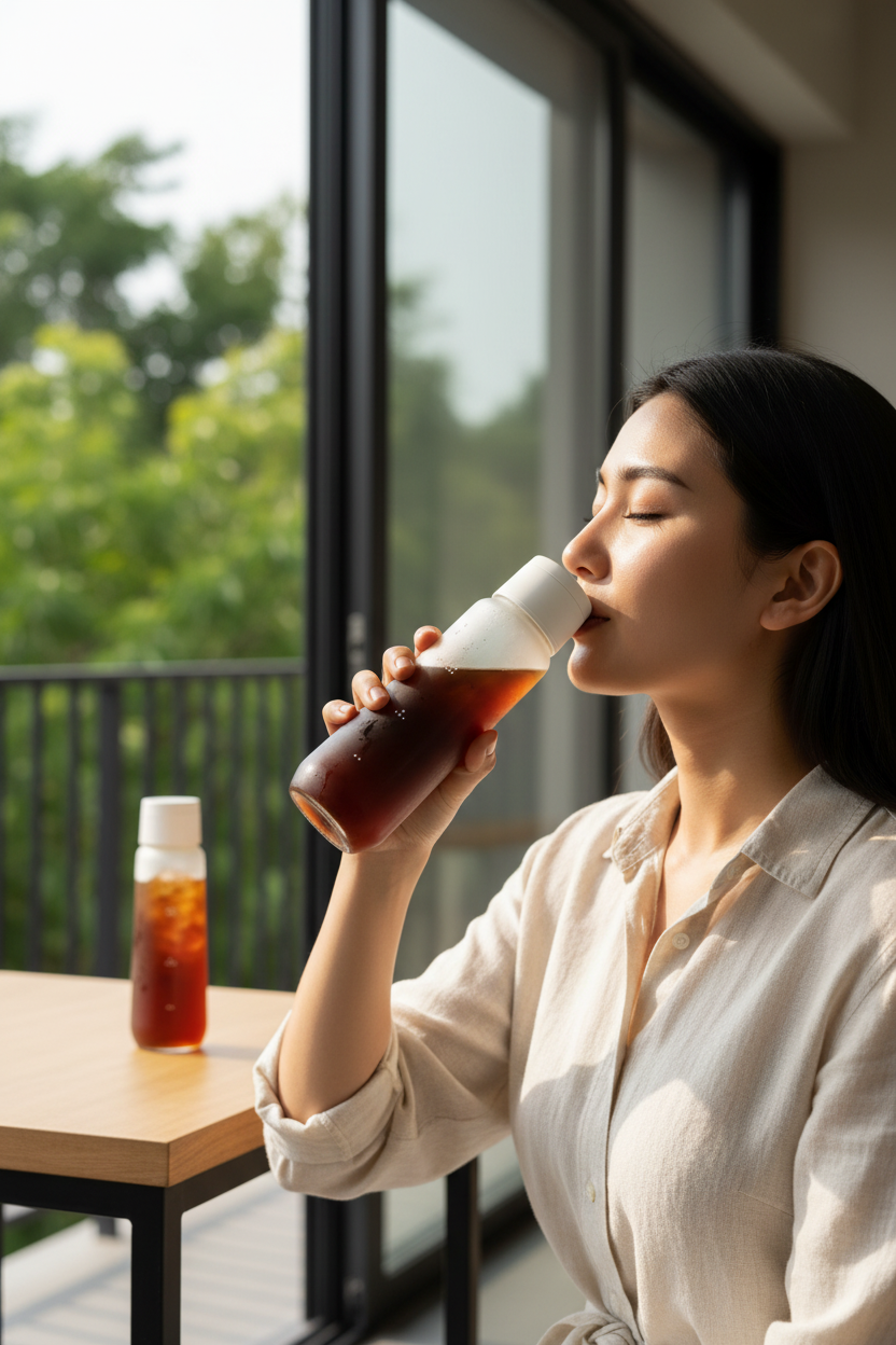 Portable Cold Brew Coffee Maker – 750ml/550ml Glass Pitcher for Iced Coffee, Tea and Juice with Barista Brewing Accessories