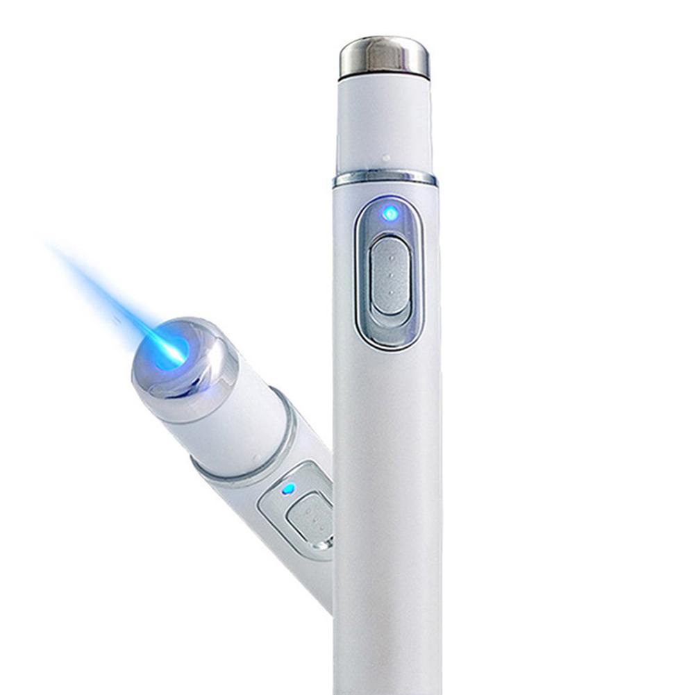 Blue Light Therapy Care Pen – Gentle Skin Treatment Device to Reduce White Spots with Safe Comfortable Daily Use