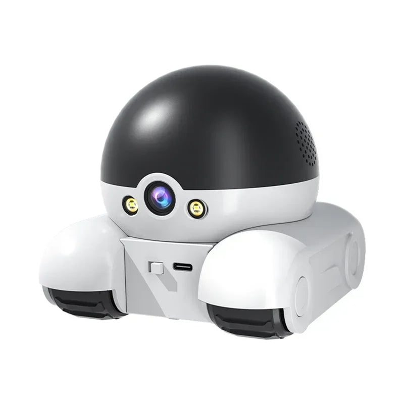 Rotating Pet Camera –360° Interactive Home Security Camera with Two-Way Audio, Night Vision Detection and Remote Monitoring for Dogs and Cats
