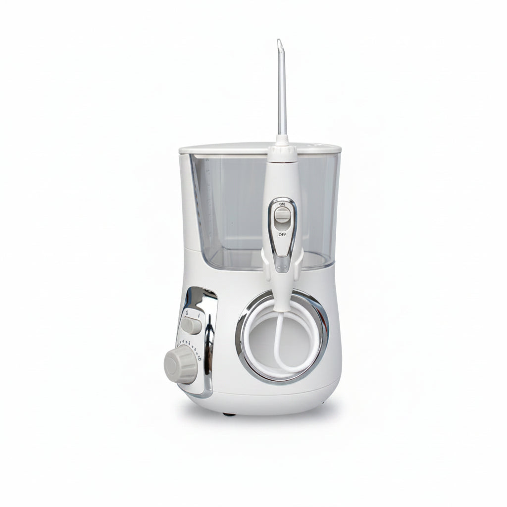 High-End Electric Water Flosser – 5 Nozzles, 10 Modes and 800ML Tank for Deep Oral Cleaning, Gum Care and Fresh Breath