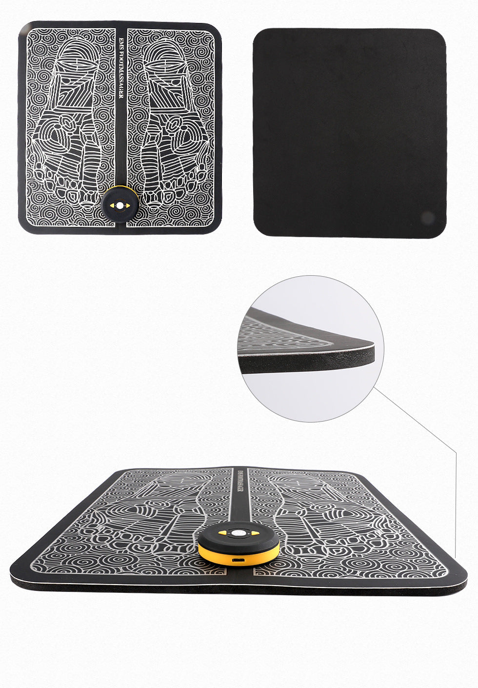 Electric Foot Massage Machine – Multifunctional EMS Vibration Massage Pad for Relaxation, Daily Foot Care and Comfortable Home Use