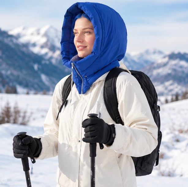 Winter Cycling Hat – Windproof Thermal Headscarf Cap with Neck Cover for Outdoor Riding, Hiking and Daily Warmth