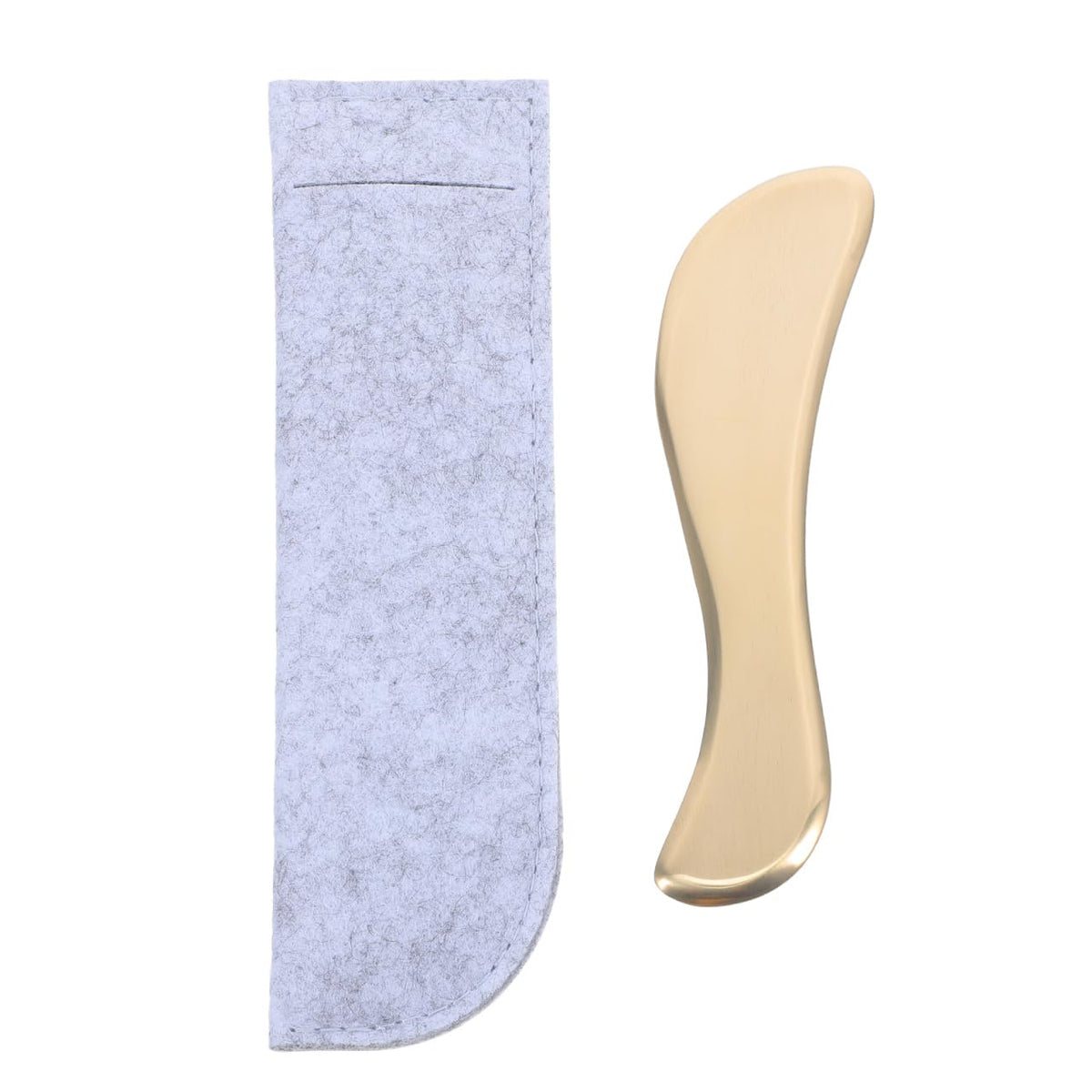 Pure Copper Gua Sha Tool – Full Body Massage Scraping Plate for Neck, Back, Shoulders and Relaxation Therapy
