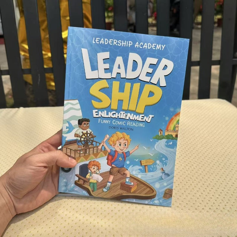 Children’s Street-Smart and Leadership Book Set – Two English Educational Comic Books for Parent-Child Reading, Life Skills and Early Learning