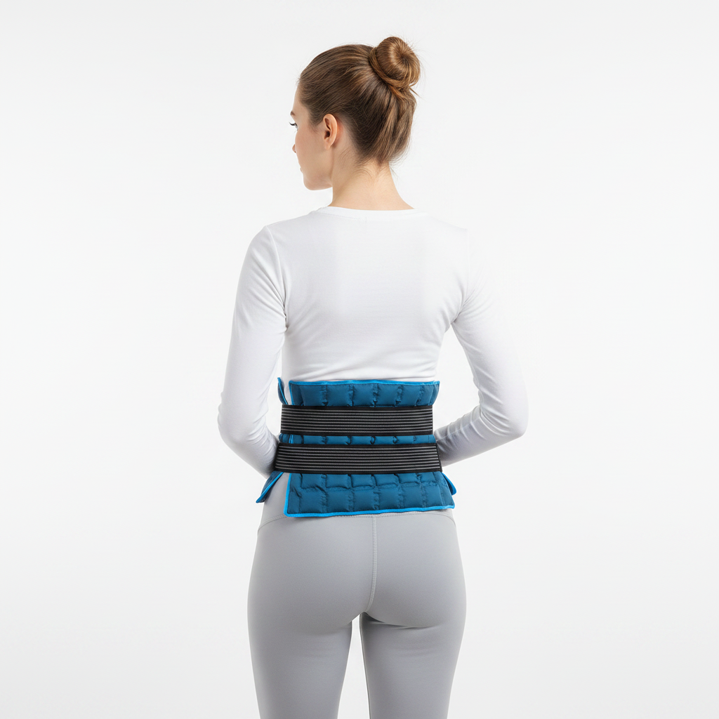 Large Reusable Hot Cold Gel Pack – Flexible Cooling and Heating Cushion for Knees, Legs, Back, Neck, Shoulders and Post-Workout Muscle Comfort