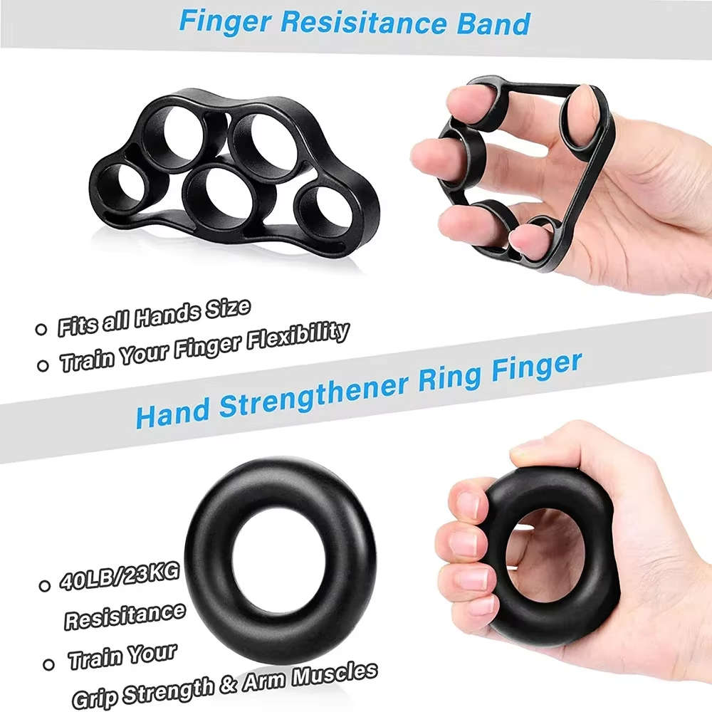 Adjustable Hand Grip Strengthener – 5–60kg Resistance Hand Exerciser for Grip Strength, Wrist Training, Finger Rehabilitation and Forearm Muscle Fitness