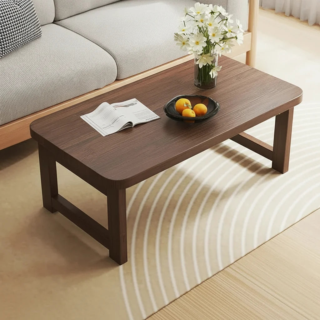 Folding End Table – Multifunction Small Side Coffee Table for Living Room, Bedroom, Balcony and Space Saving Furniture
