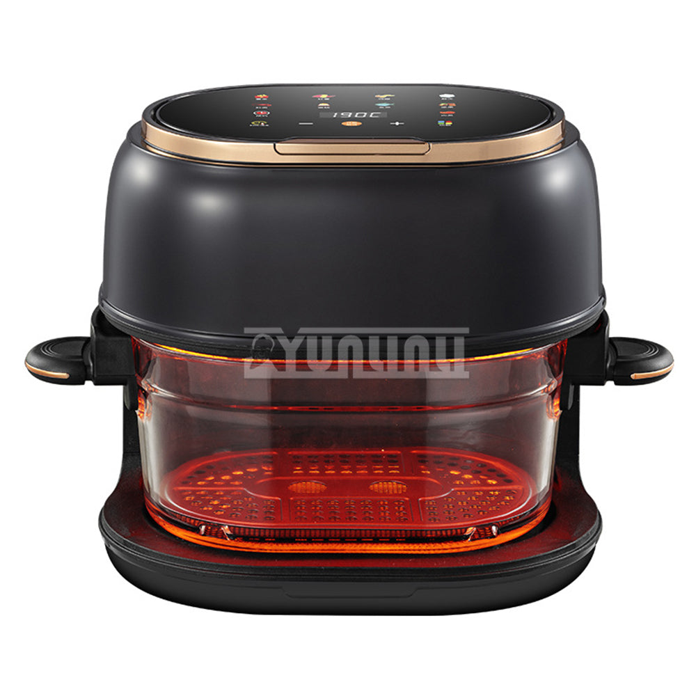 Smart Air Fryer – 4L Oil Free Transparent Window Cooker for Healthy Frying, Roasting and Easy Family Cooking