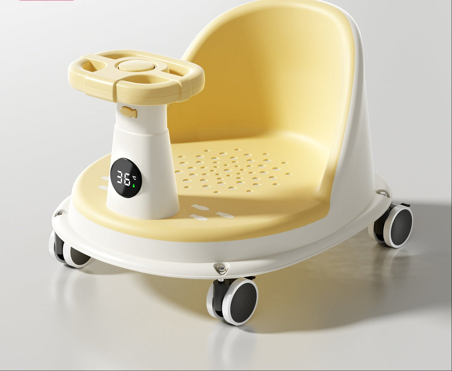Smart Temperature Baby Bath Seat – Multifunctional Toddler Bath Chair with Safe Materials for Comfortable Bathtub and Shower Support