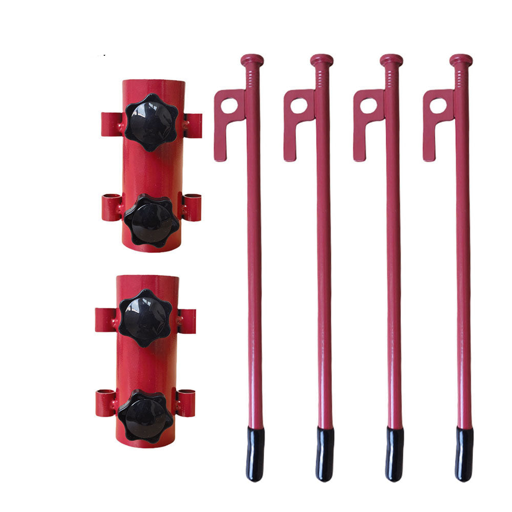 Adjustable Tent Canopy Pole Holder – Reinforced Camping Awning Support Tube with Windproof Stakes for Outdoor Shelter Stability