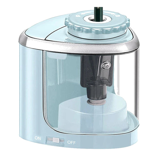 Automatic Electric Pencil Sharpener – Desktop Stationery Tool for Students, Teachers and Office Supplies with Fast Sharpening