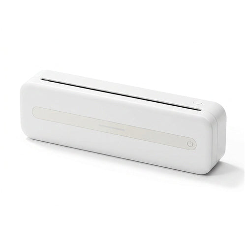 Portable Bluetooth Thermal Printer - Wireless Inkless A4 Mobile Printer for Travel, Business Documents and Home Office Use