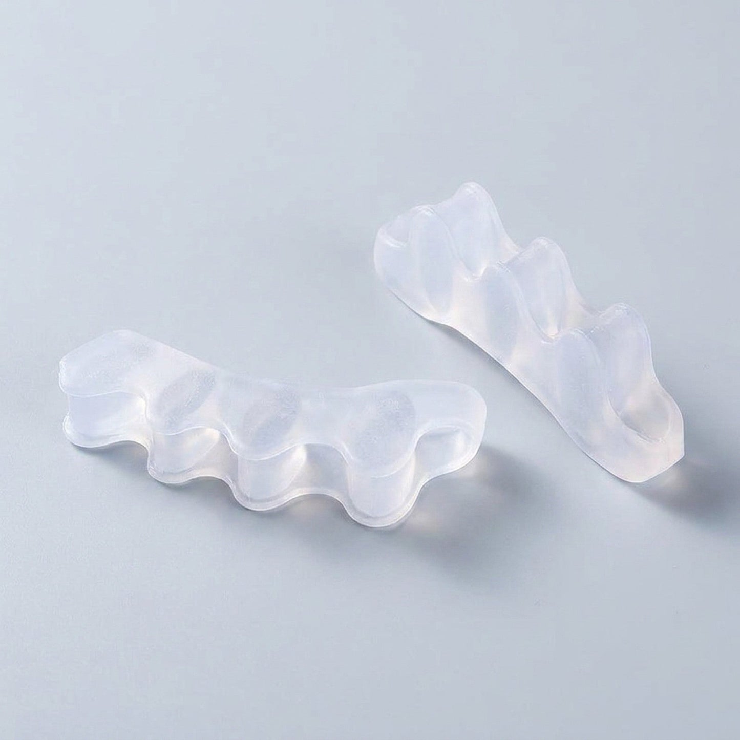 Silicone Toe Separators and Bunion Protectors – Soft Gel Toe Stretchers for Pain Relief, Foot Alignment and Everyday Comfort.
