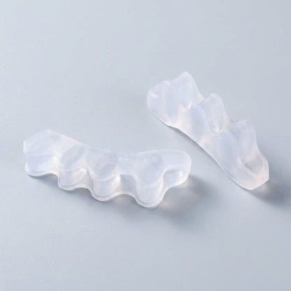 Silicone Toe Separators and Bunion Protectors – Soft Gel Toe Stretchers for Pain Relief, Foot Alignment and Everyday Comfort.