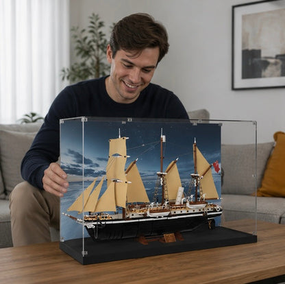 Endurance Explorer Ship Building Blocks - DIY Construction Model Toy for Creative Play and Display Collections