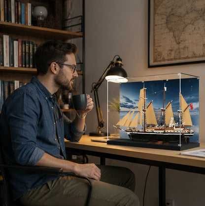 Endurance Explorer Ship Building Blocks - DIY Construction Model Toy for Creative Play and Display Collections