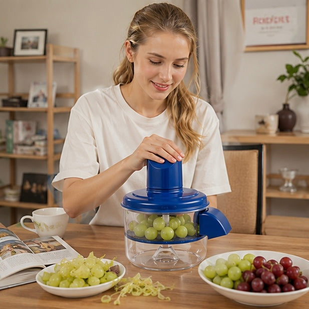Automatic Electric Grape Peeler Machine - Hands Free Fruit Peeling Tool for Grapes, Berries and Food Preparation
