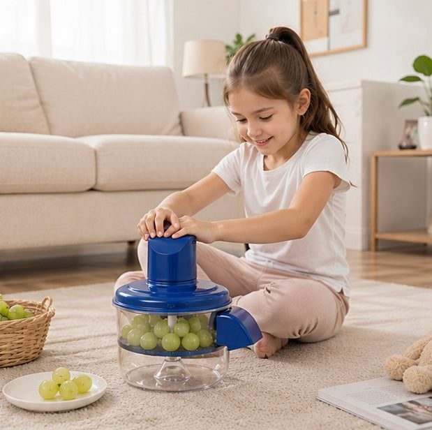 Automatic Electric Grape Peeler Machine - Hands Free Fruit Peeling Tool for Grapes, Berries and Food Preparation