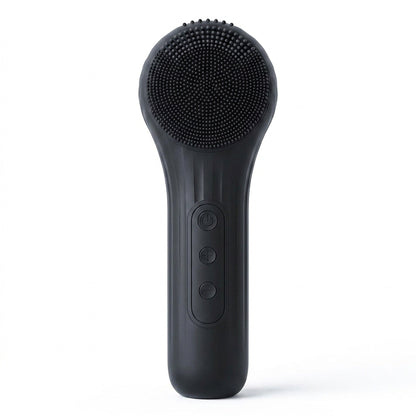 Sonic Facial Cleansing Brush - Waterproof Rechargeable Silicone Skin Care Tool for Deep Cleansing, Exfoliation and Facial Massage