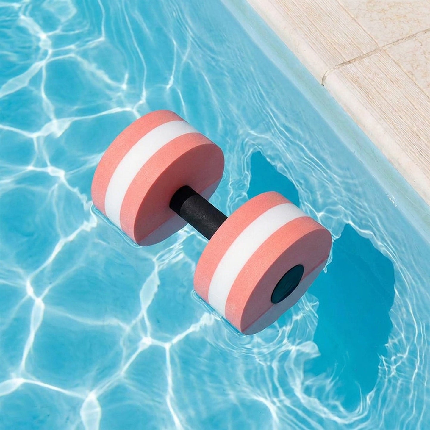 Water Exercise Dumbbell - One Buoyant Foam Dumbbell for Pool Workouts and Water Aerobics