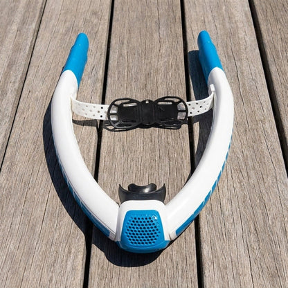 Adult Front Snorkel - Over-the-Head Swim Snorkel with Splash Guard, for Surface Snorkeling