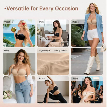 Esavero™ Seamless Comfort Push-Up Bra