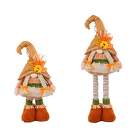 Adjustable Braided Sunflower Gnome (13.77in to 19.68in x 7.87in x 3.94in)