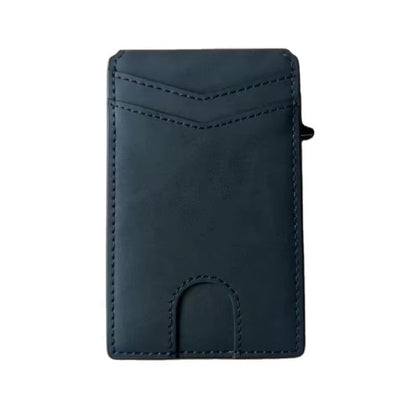 VaultGuard™ Leather RFID Pop-Up Wallet