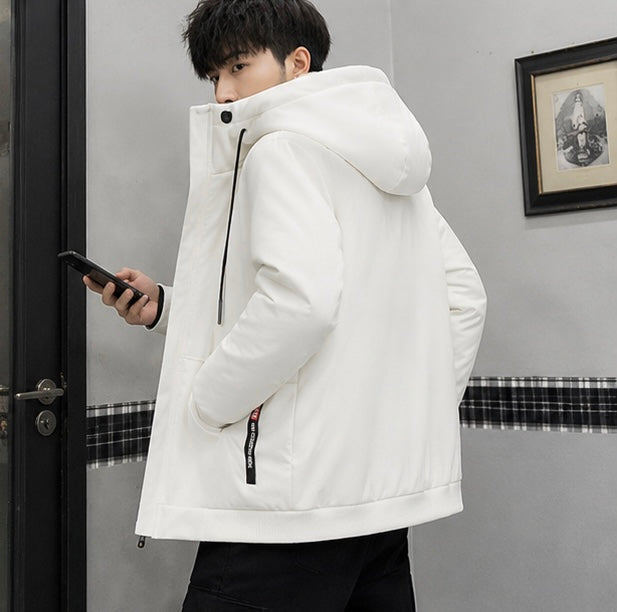 Men's Full Zip Fleece Hoodie - Casual Winter Jacket for Streetwear, Sports and Everyday Comfort