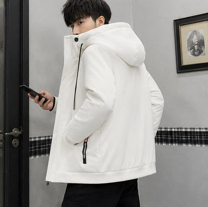 Men's Full Zip Fleece Hoodie - Casual Winter Jacket for Streetwear, Sports and Everyday Comfort