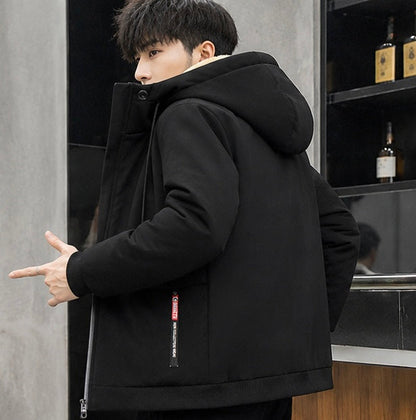 Men's Full Zip Fleece Hoodie - Casual Winter Jacket for Streetwear, Sports and Everyday Comfort
