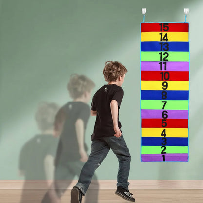Sensory Bounce Training Carpet - Indoor Outdoor Touch Activity Game for Kids Coordination, Exercise and Growth Development