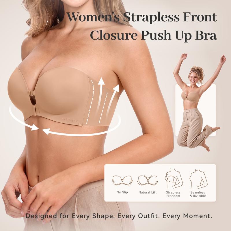Esavero™ Seamless Comfort Push-Up Bra