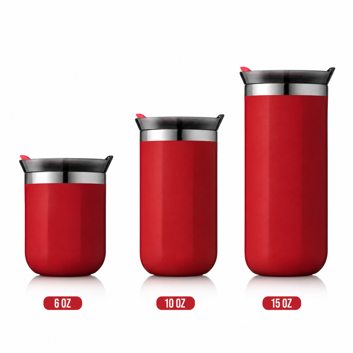 Vacuum Insulated Coffee Mug – Double-Wall Stainless Steel Travel Tumbler with Leakproof Lid for Hot & Cold Drinks, Commuting and Outdoor Travel