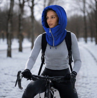 Winter Cycling Hat – Windproof Thermal Headscarf Cap with Neck Cover for Outdoor Riding, Hiking and Daily Warmth