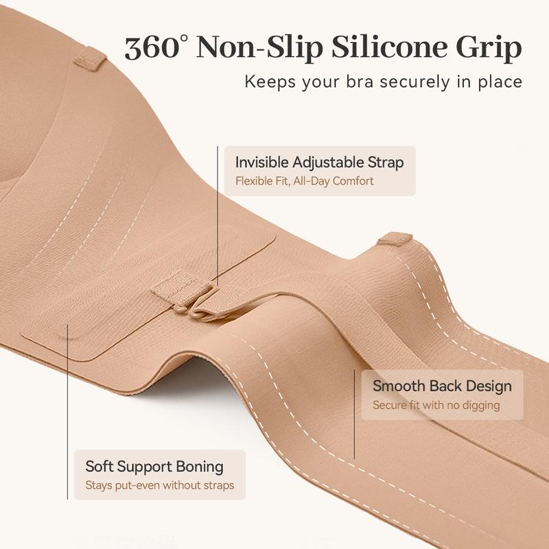 Esavero™ Seamless Comfort Push-Up Bra