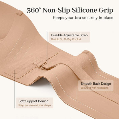 Esavero™ Seamless Comfort Push-Up Bra