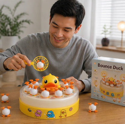 Bounce and Catch Duck Game - Interactive Family Party Toy for Hand Eye Coordination and Active Play