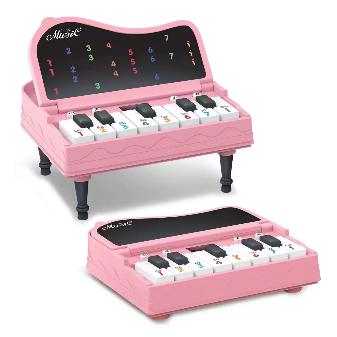 Electronic Rhythm Puzzle Game - Fast Push Light Up Sensory Toy for Travel, Learning and Interactive Entertainment
