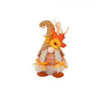 Petite Autumn Braids Gnome (7.48in x 4.33in x 2.36in)