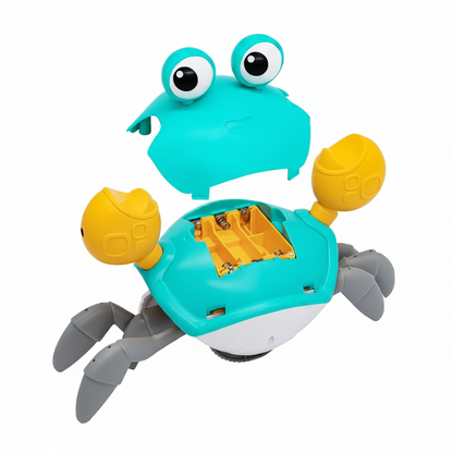 Dancing Crab Interactive Toy - Crawling Musical Baby Toy for Sensory Development and Endless Entertainment