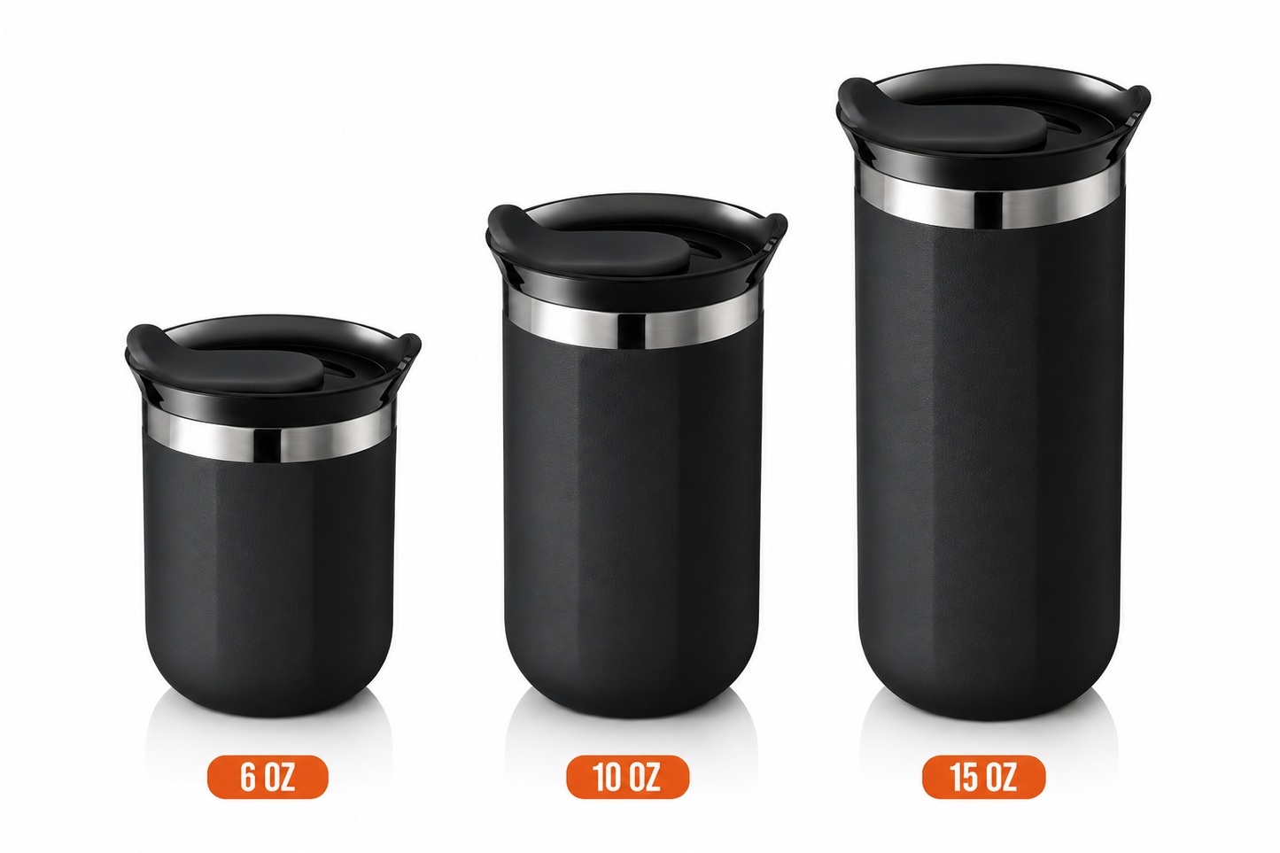 Vacuum Insulated Coffee Mug – Double-Wall Stainless Steel Travel Tumbler with Leakproof Lid for Hot & Cold Drinks, Commuting and Outdoor Travel