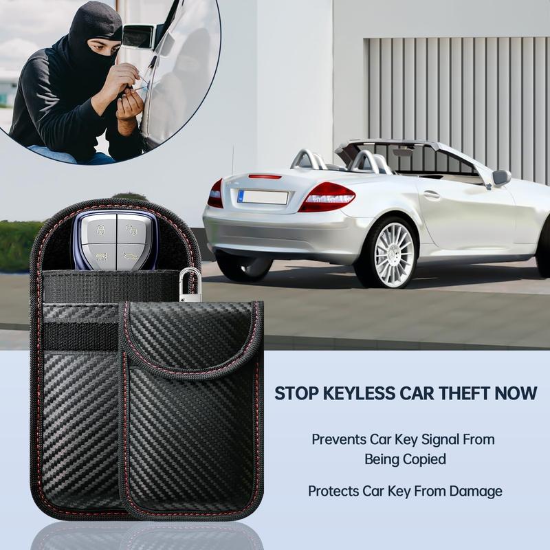 KeyShield Signal-Blocking Faraday Key Pouch