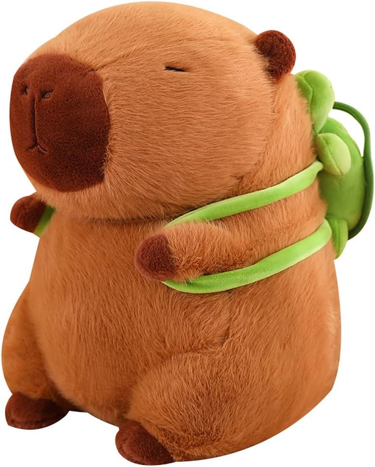 Giant Capybara Plush Doll-Soft Cartoon Stuffed Animal Toy for Kids Bedroom Decor and Memorable Birthday Gifts