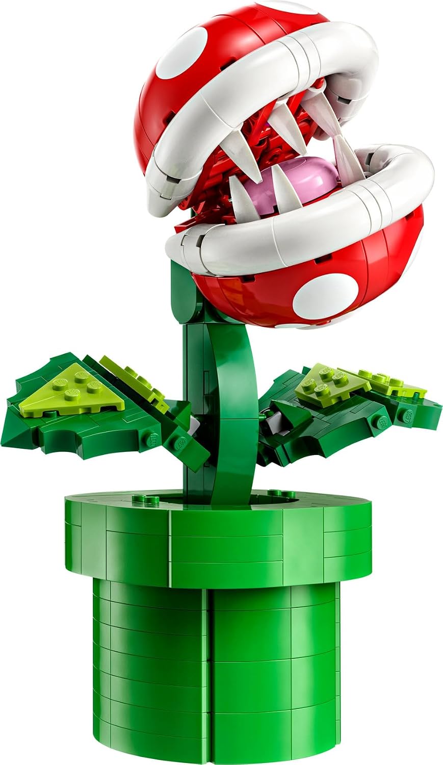 Flame Flower Building Block Model - Creative Assembly Toy for Kids Collectors and Decorative Display Enthusiasts