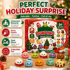 Adorable Squishy Surprise Box | Dumpling Squishy Advent 2026 Calendar -  Holiday Gift