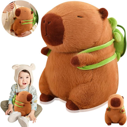 Giant Capybara Plush Doll-Soft Cartoon Stuffed Animal Toy for Kids Bedroom Decor and Memorable Birthday Gifts