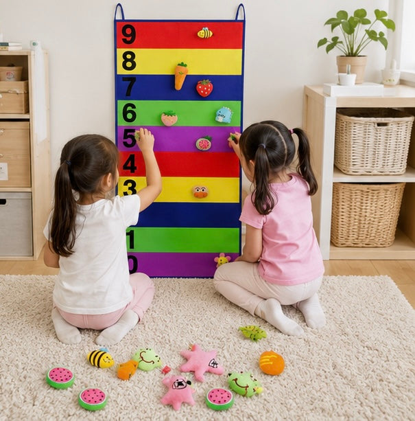 Sensory Bounce Training Carpet - Indoor Outdoor Touch Activity Game for Kids Coordination, Exercise and Growth Development