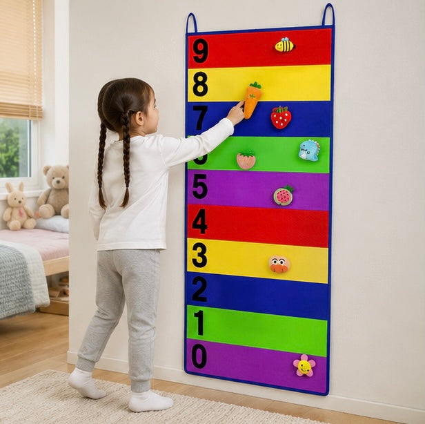Sensory Bounce Training Carpet - Indoor Outdoor Touch Activity Game for Kids Coordination, Exercise and Growth Development
