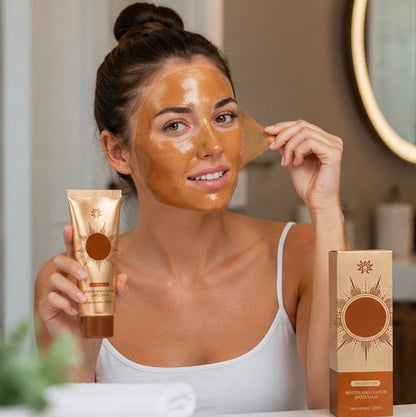 Brightening Peel Off Face Mask - Anti-Blemish Spot Lightening Treatment for Deep Pore Cleansing and Skin Renewal